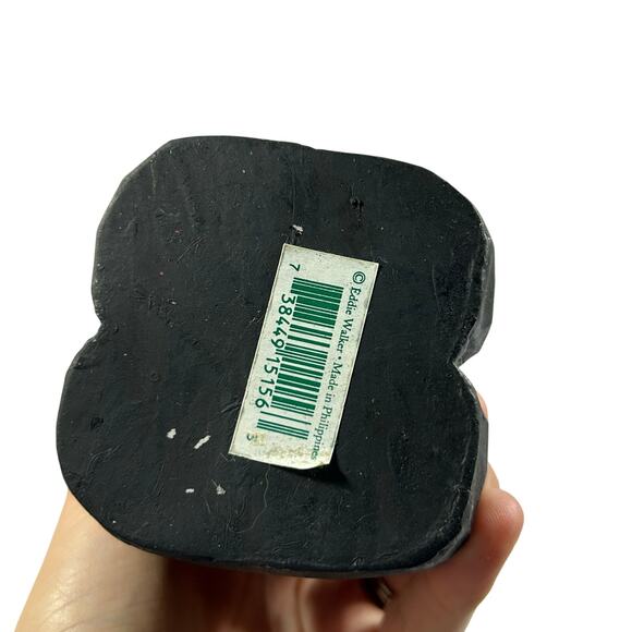 Midwest of Cannon Falls Eddie Walker Santa Angel snowman carved wood figures - Picture 9 of 11